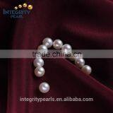 7-7.5mm AAA Perfect Round Strong Luster Natural Freshwater Loose Pearl no Holes thumbnail-1