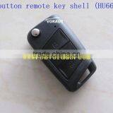 New Car Key V 3 Button Remote Key Shell (HU66)