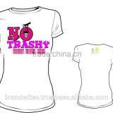 Sexy Girl Tank Top With Custom Woven T-shirt Label With All Sizes thumbnail-1