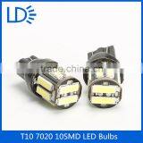 Led Auto Bulb 10smd 7020 W5w T10 Led Width Light