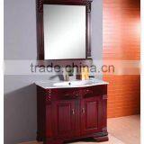 Floor-standing Wooden Bathroom Vanity for Sale thumbnail-4