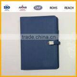 Factory Price Custom Leather Notebook Cover File Folder Cover Work Diary Cover Document Cover thumbnail-3