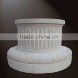 carved marble Pedestal