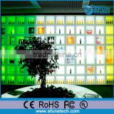 rgb color led bar/partywedding/eventdisplay decorative illuminated cube shelf