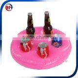 4 PVC Inflatable Beverage Drink Holder