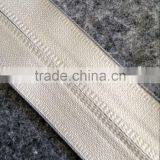 Customized Length 5# Water Proof Nylon Zipper Silver Finishing thumbnail-1