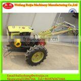 Weifang Two Wheel Tractor Low Price for Sale,farm Hand Tractor 12Hp Diesel Engine With Lawn Mower Implement thumbnail-1