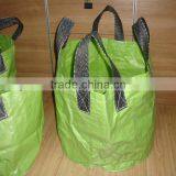 Round PE Flower Bag With Black Handles thumbnail-1