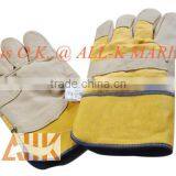 Vinyl Leather Winter Gloves thumbnail-3