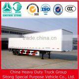 3 Axle 45T Curtain Sider Semi Trailer/curtain Trailer/curtain Box Semitrailer With Air Suspension thumbnail-1