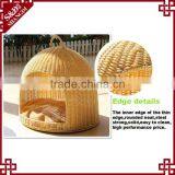 S&D Pet Accessories Handmade Lovely Sofa Shaped Rattan Dog Bed Pet Bed thumbnail-3