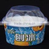 Blister Plastic Octagonal Cap for Paper Bowl /Dessert Bowl Cover/disposable Plastic Lids thumbnail-2