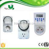 24 Hours Mechanical Single Outlet Timer/ Mechanical programmable timer