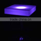 LED Remote Tall Square Coffee Table/ Hot Sell LED Rechargeable Coffee Table/LED Outdoor Lawn Square Table thumbnail-2