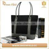 2017 Trending Hot Products Women Felt Shopping Tote Bags Leisure Shoulder Hand Bag thumbnail-5