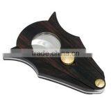 Black Walnut Wood Cigar Cutter thumbnail-6