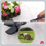 Easy Cleaning Pet Dog Cat Handle Convenient Poop Scooper Toilet Pickup Dejecta Sawtooth Edge Box Tool Clip thumbnail-1