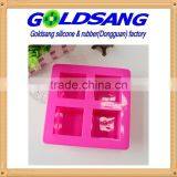 4 Square Silicone Handmake Soap Mold &cake Mold thumbnail-2