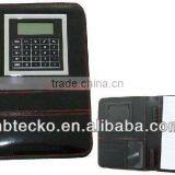 Leather Notebook With Calculator and Pvc Holder thumbnail-1