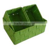 Felt Woven Storage Box Basket thumbnail-1