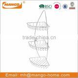 Wall Mounted 4- Tier Metal Wire Bathroom Shower Caddy thumbnail-5