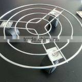 Home Removable Metal Flower Shelf Plant Trolley Wheel Flower Shelf thumbnail-3