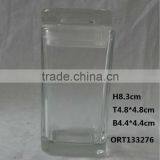 Glass Candle Holder With Lid thumbnail-1