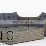 Atlantic Garden Sofa Set - Wicker Relaxing Furniture - Poly Rattan Material thumbnail-1