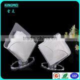 Unique Style Acrylic Organizer Tissue Acrylic Boxes Napkin Display Stand for Tissue thumbnail-1