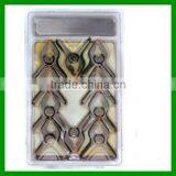 10PCS 3" Black Plastic Small Antiskid Spring Hose Clamp ,plastic Spring Clamp thumbnail-1