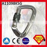 With CE & UIAA Rock Climbing Mountaineer Aluminum Carabiner For Rescue thumbnail-1