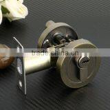 Satin Nickel Zinc Alloy Heavy Duty Entry Single Cylinder Dead Bolt Door Lock thumbnail-2