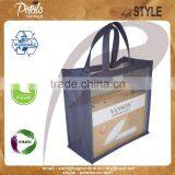 Clear Pvc Tote Bag With Jute - Made by Petals Concept - Promoted by .com thumbnail-1