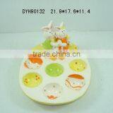 Easter Ceramic Egg Holder Chicken thumbnail-1