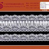 Beautiful Netting Embroidered Africa Handcut Lace Trimming Fabric for Garments thumbnail-4