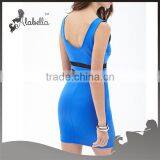 Mesh Panel Bodycon Dress of 2015 Hot Selling Fashion Dress for Women thumbnail-3