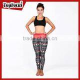 (OEM Factory) Wholesale Camo 3d Digital Printing Full Leggings for Women Gym Fitness Tight Yoga Pants Wear thumbnail-2