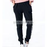 Top quality hot sale fashion cheap black slim fit sweatpants