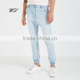 Men Denim Fabric Harem Jean Pants Cotton/Spandex Customised New Man Jeans thumbnail-1