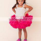 Hot Sale Baby Boutique Dresses TuTu Pettskirts Ruffle Fluffy TuTu Dress