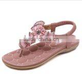 Zm50219b 2017 New Style Lady Shoes Wholesale Flower Crystal Women Sandal thumbnail-3