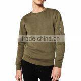 Wholesale Winter Custom Mens Blank Long Sleeves Crewneck Sweatshirt thumbnail-1