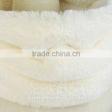 2016 Newest Fashion Winter Warm Infinity 2 Circle Soft Faux Fur Cowl Neck Long Women Scarf Shawl Ring thumbnail-2