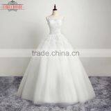 OEM Long Floor-length WWhite Wedding Dress Bridal Gown thumbnail-4