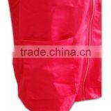 ISO 9001 Audit Factory 100% Polyester Zip up Red Fitted Safety Vest thumbnail-5
