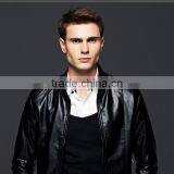 Early Spring Newest Design Leather Man Pu Jackets Leather Boys Locomotive Suit thumbnail-4
