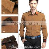 2014 New Shirt For Men Corduroy Shirt thumbnail-1