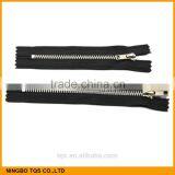 Factory Sale Aluminium Zipper Silver Gold No.3 Or No.4 C/E Metal Zippers or Zips thumbnail-3
