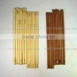 CH015 Carbonized Double Pointed Bamboo Crochet Hook thumbnail-1