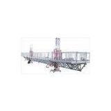 Working Height 100 m 1700 kg Double Mast Climbing Work Platform